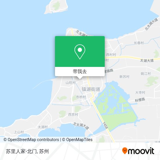 苏里人家-北门地图
