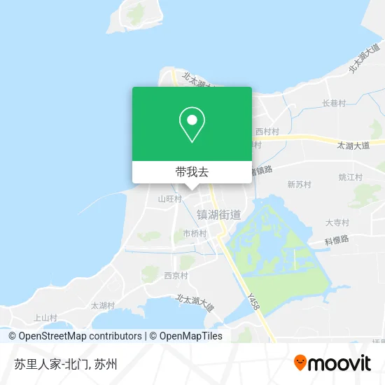 苏里人家-北门地图
