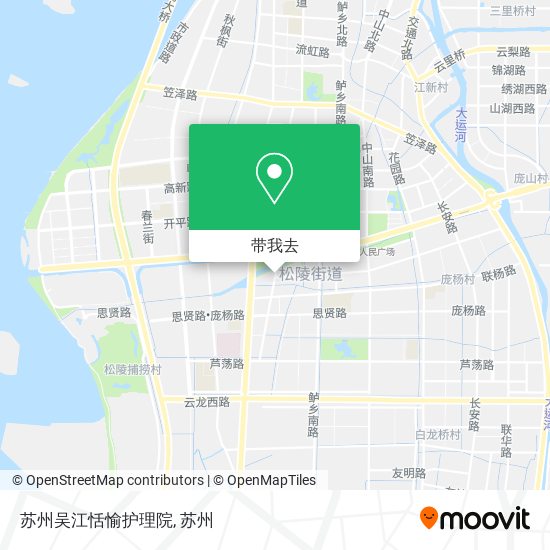 苏州吴江恬愉护理院地图
