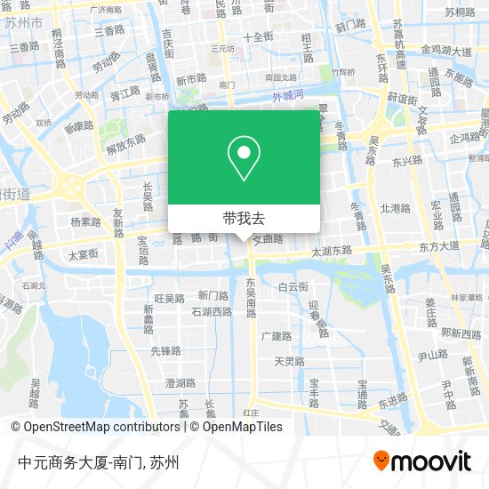 中元商务大厦-南门地图