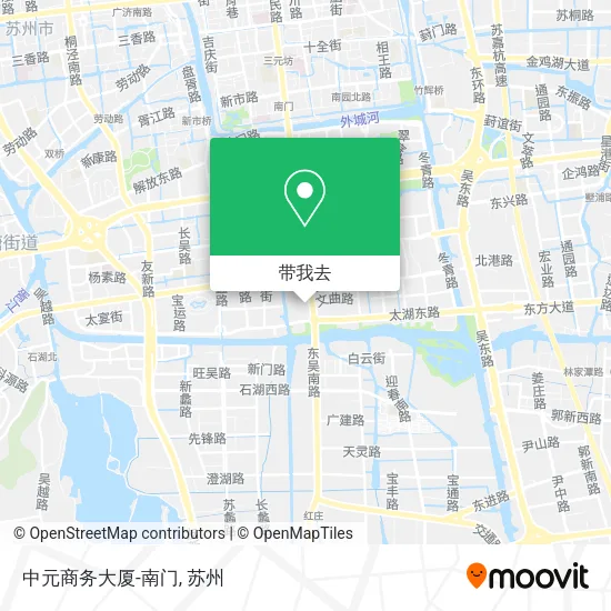 中元商务大厦-南门地图