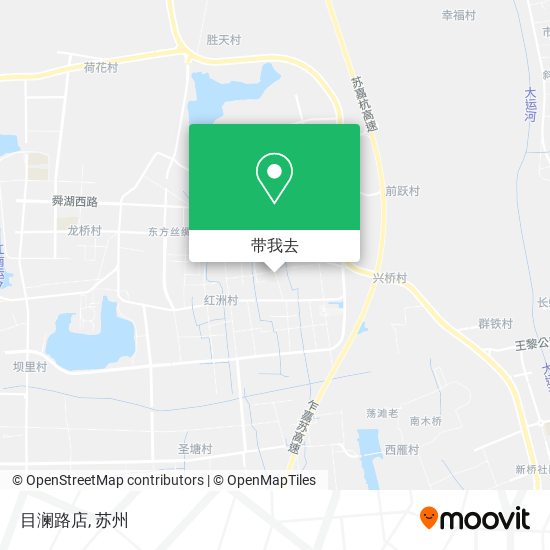 目澜路店地图