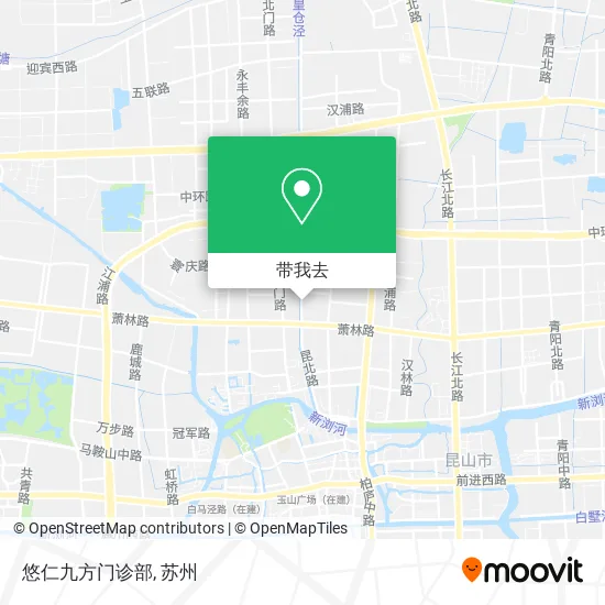 悠仁九方门诊部地图