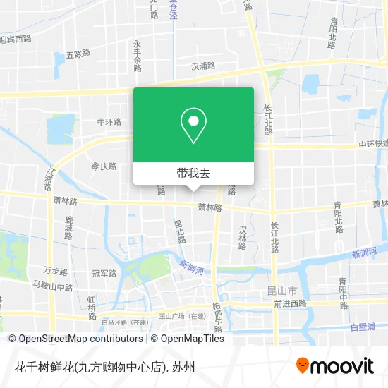 花千树鲜花(九方购物中心店)地图