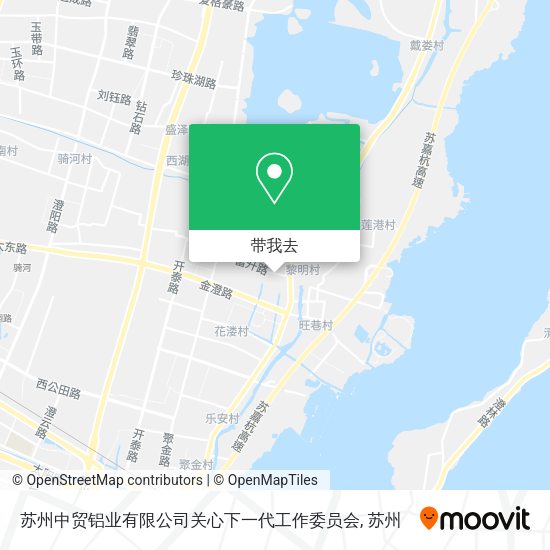 苏州中贸铝业有限公司关心下一代工作委员会地图