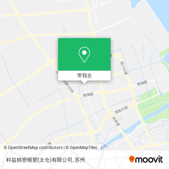 科益精密模塑(太仓)有限公司地图