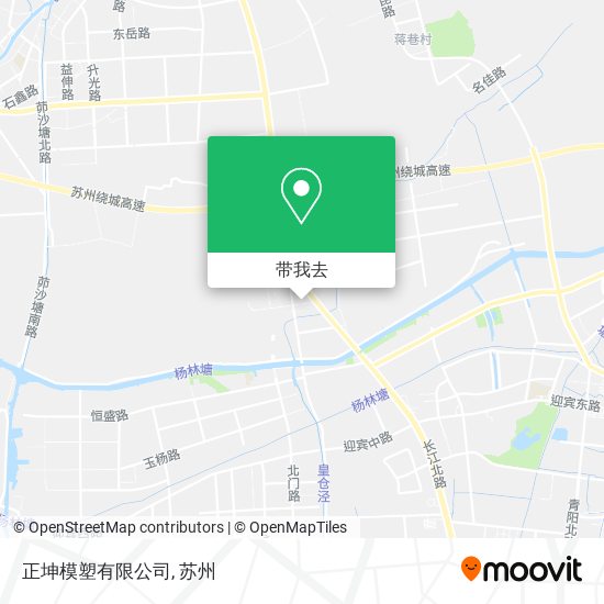 正坤模塑有限公司地图