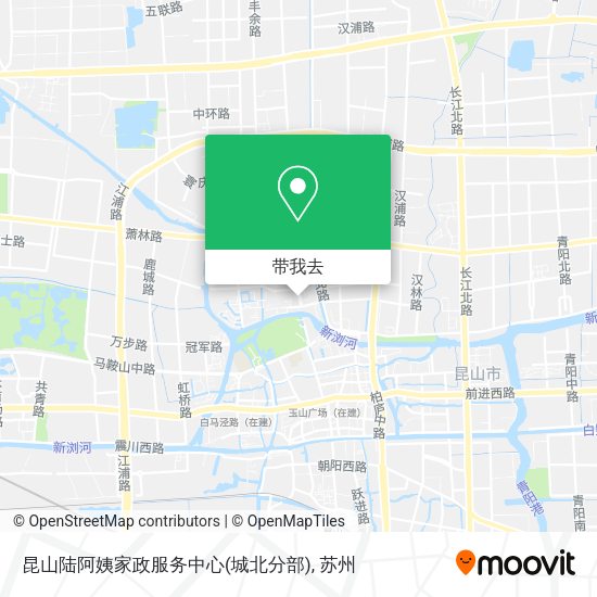 昆山陆阿姨家政服务中心(城北分部)地图