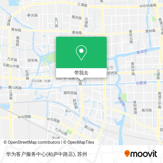 华为客户服务中心(柏庐中路店)地图