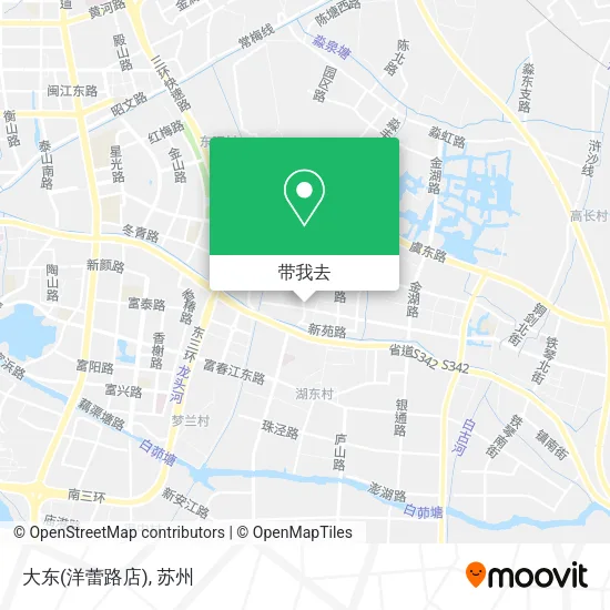 大东(洋蕾路店)地图