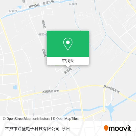 常熟市通盛电子科技有限公司地图