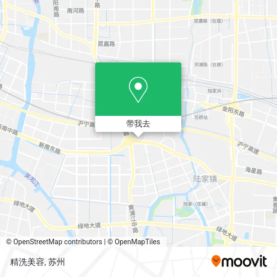 精洗美容地图
