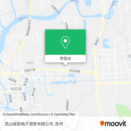 昆山咏联电子塑胶有限公司地图