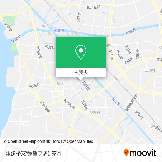 派多格宠物(望亭店)地图