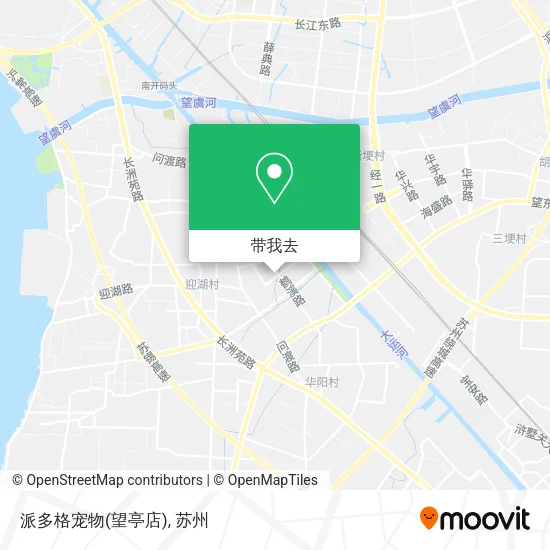 派多格宠物(望亭店)地图