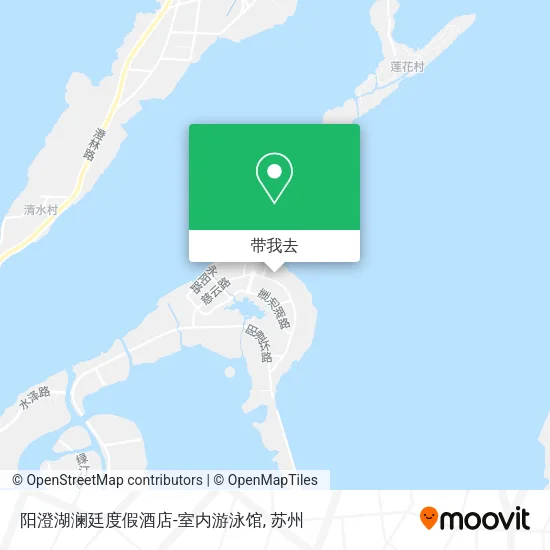 阳澄湖澜廷度假酒店-室内游泳馆地图