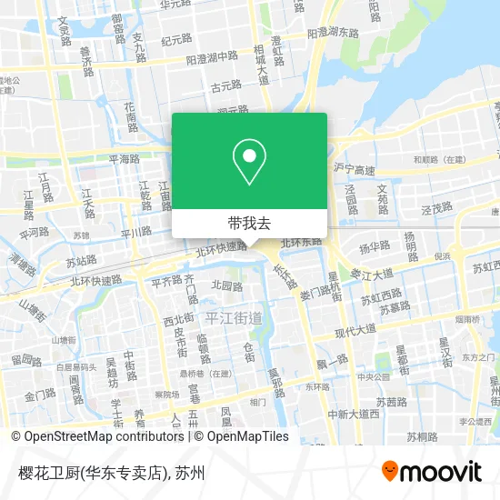 樱花卫厨(华东专卖店)地图