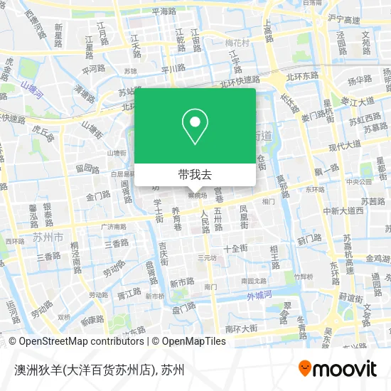 澳洲狄羊(大洋百货苏州店)地图