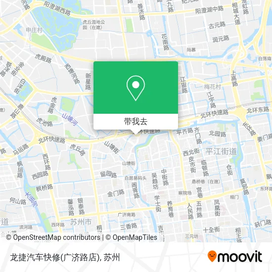 龙捷汽车快修(广济路店)地图