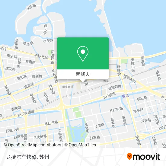龙捷汽车快修地图