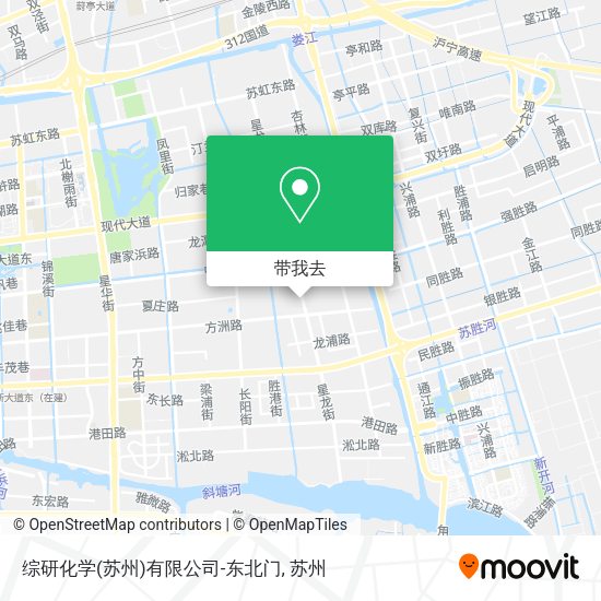 综研化学(苏州)有限公司-东北门地图