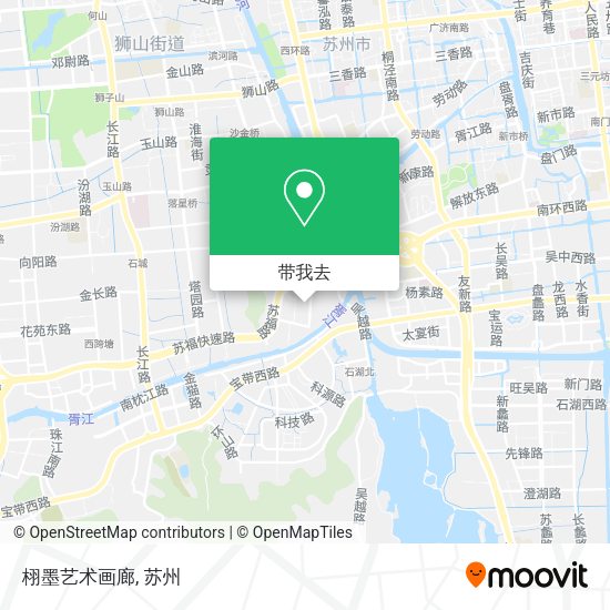 栩墨艺术画廊地图