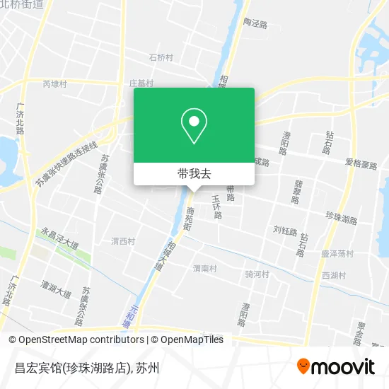 昌宏宾馆(珍珠湖路店)地图