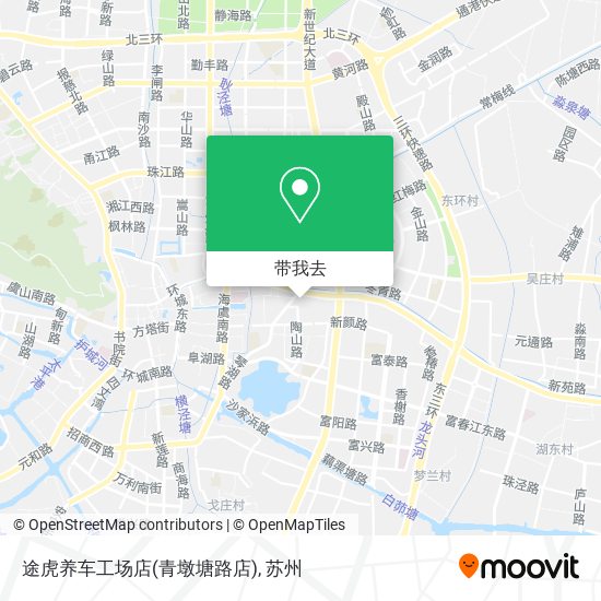 途虎养车工场店(青墩塘路店)地图