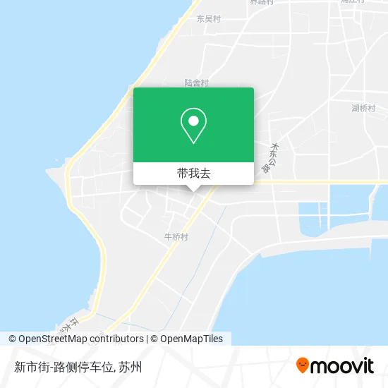 新市街-路侧停车位地图