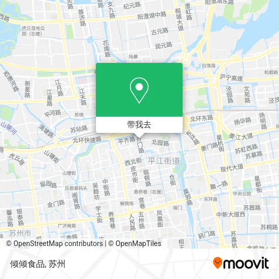 倾倾食品地图