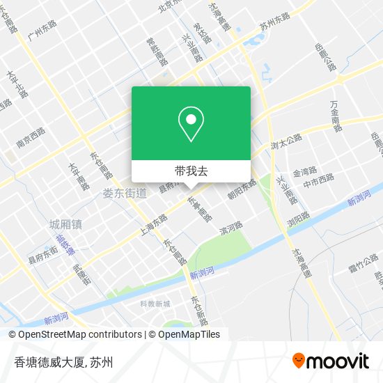 香塘德威大厦地图
