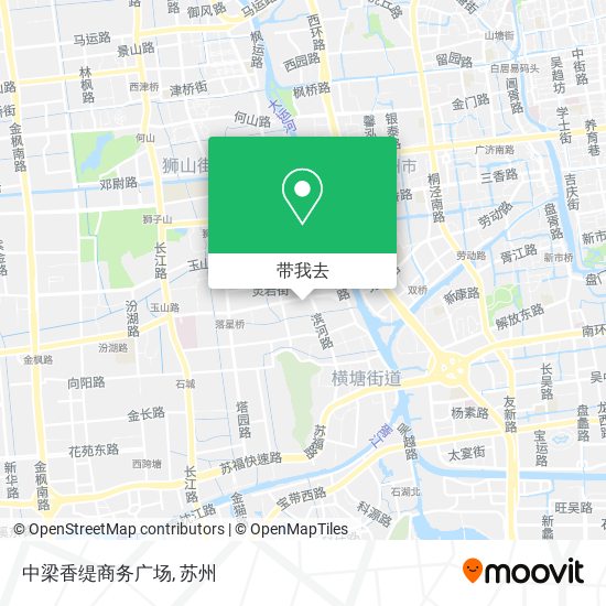 中梁香缇商务广场地图