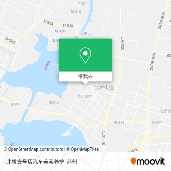 北桥壹号店汽车美容养护地图