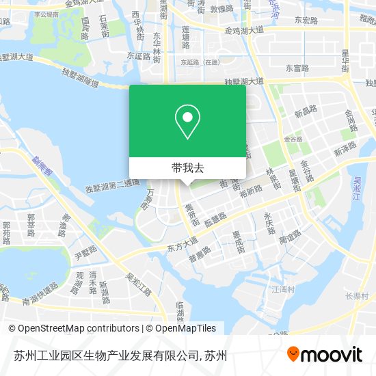 苏州工业园区生物产业发展有限公司地图