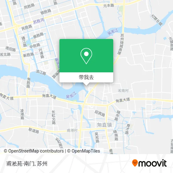 甫淞苑-南门地图