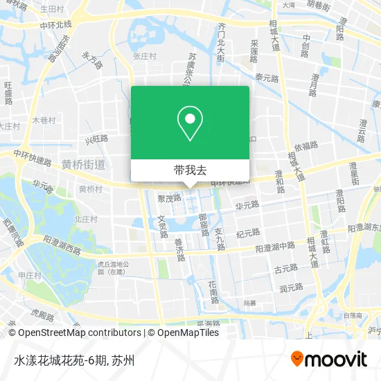 水漾花城花苑-6期地图