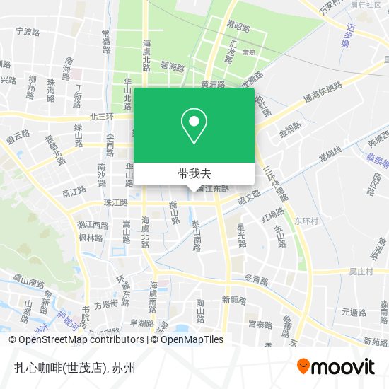 扎心咖啡(世茂店)地图