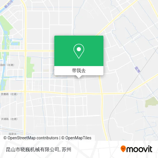 昆山市晓巍机械有限公司地图