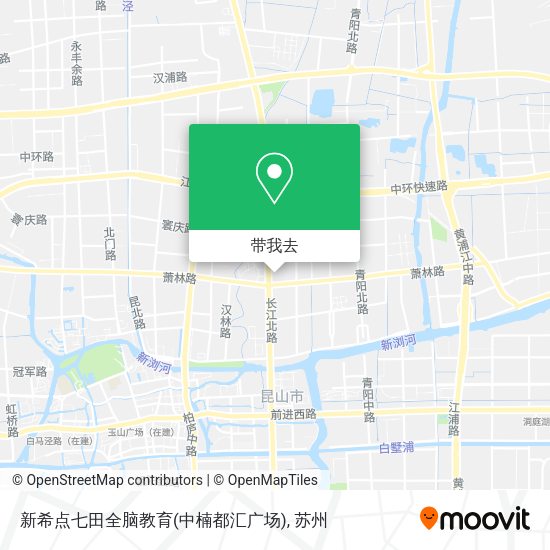 新希点七田全脑教育(中楠都汇广场)地图