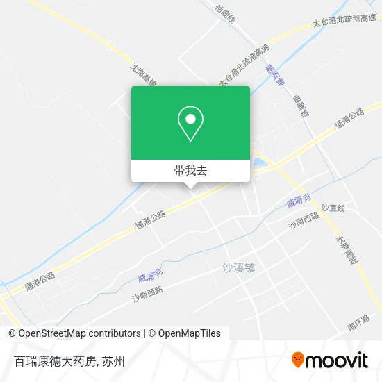 百瑞康德大药房地图
