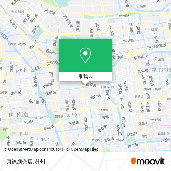 康德烟杂店地图