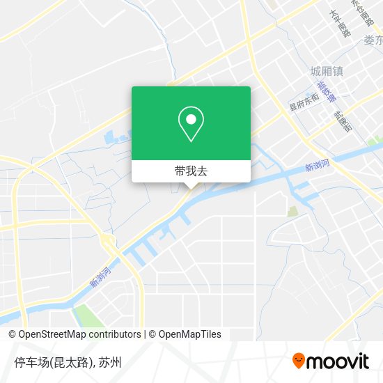 停车场(昆太路)地图