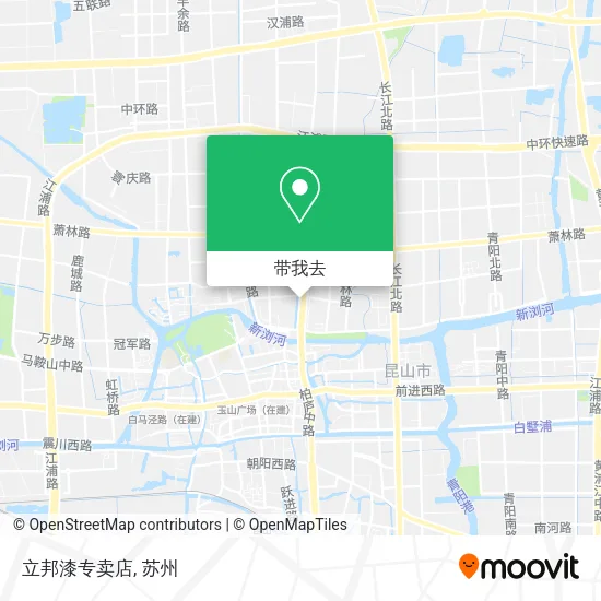 立邦漆专卖店地图