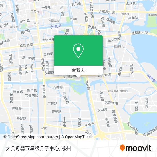 大美母婴五星级月子中心地图