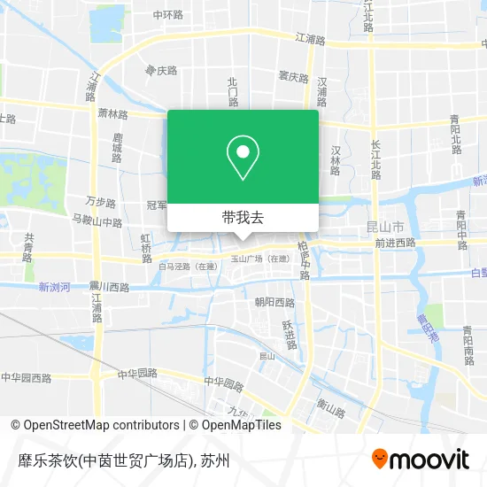靡乐茶饮(中茵世贸广场店)地图