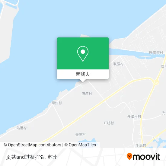 贡茶and过桥排骨地图