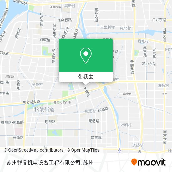 苏州群鼎机电设备工程有限公司地图