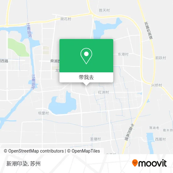 新潮印染地图