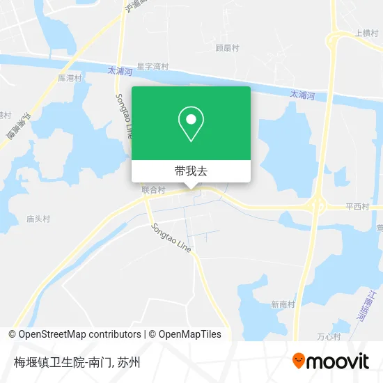 梅堰镇卫生院-南门地图