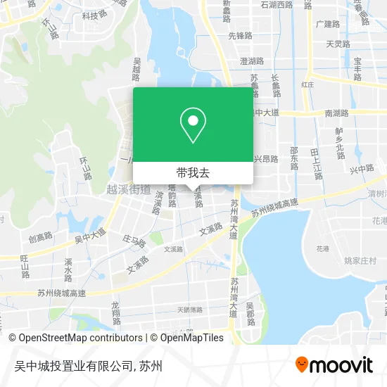 吴中城投置业有限公司地图